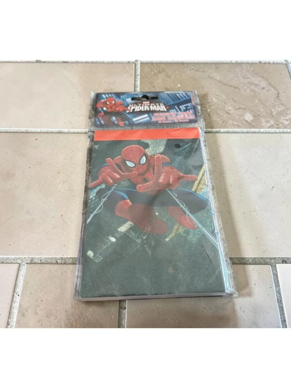 Marvel Spiderman 60 Sheets Holographic Journal Notepad